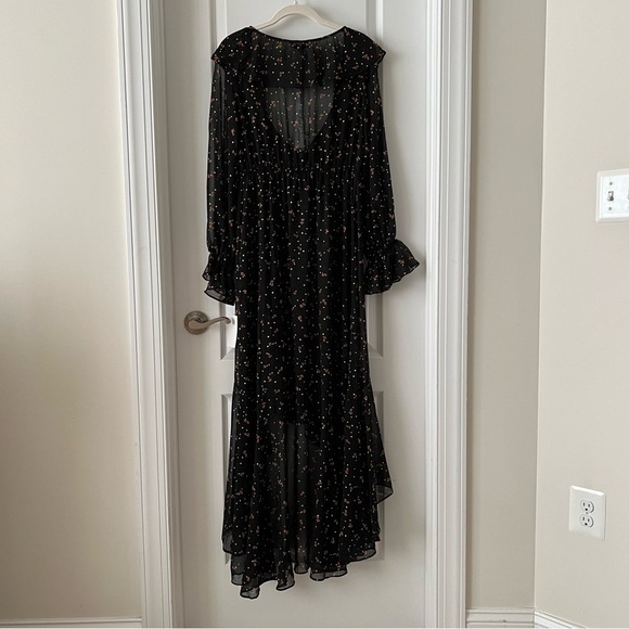 NWT - For Love and Lemons - Juliana Floral-Print Maxi Dress - Picture 10 of 13